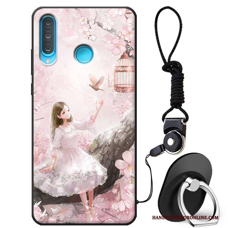 Hülle Huawei P30 Lite Silikon Handyhüllen Grau, Case Huawei P30 Lite Schutz