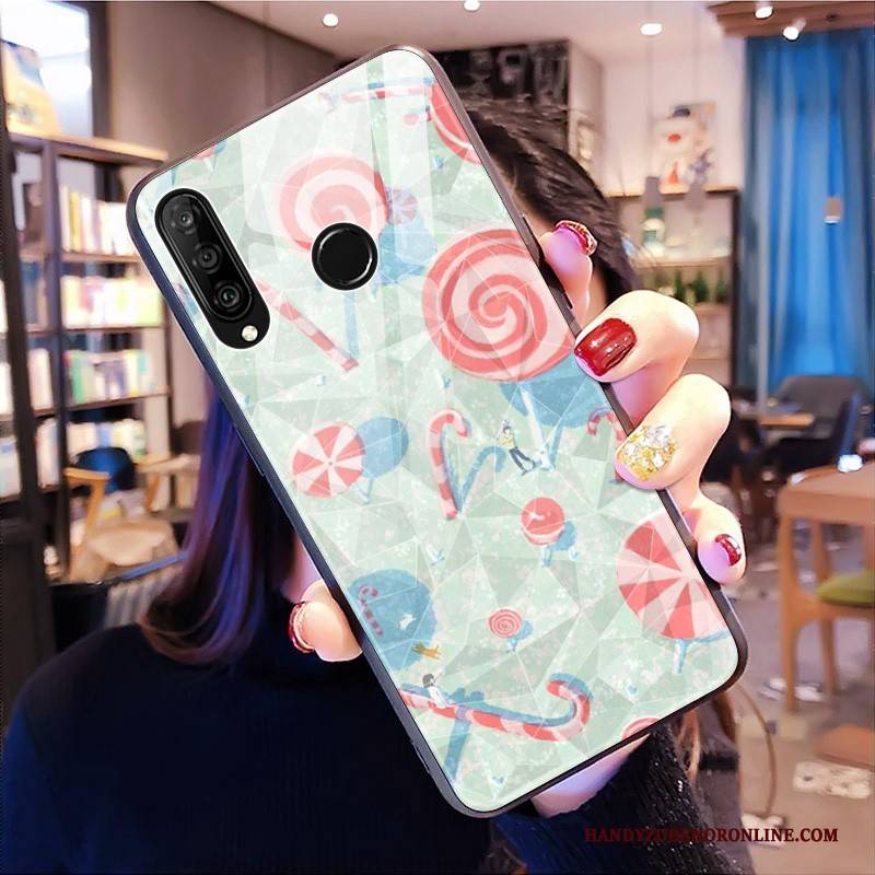 Hülle Huawei P30 Lite Taschen Handyhüllen Anti-sturz, Case Huawei P30 Lite Weiche Mini Muster