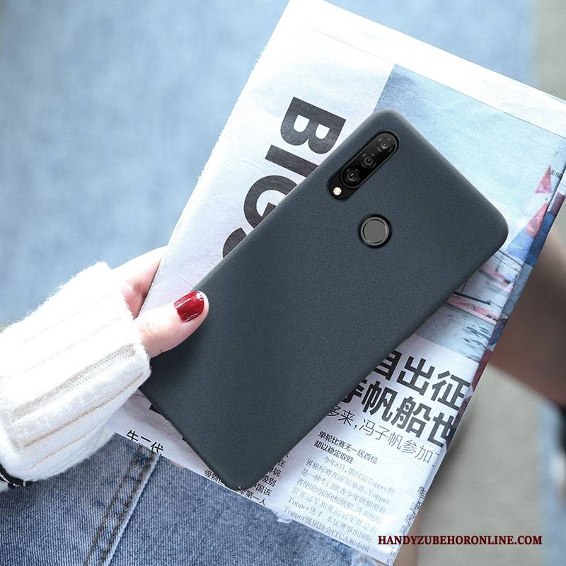 Hülle Huawei P30 Lite Weiche Handyhüllen Anti-sturz, Case Huawei P30 Lite Silikon Blau