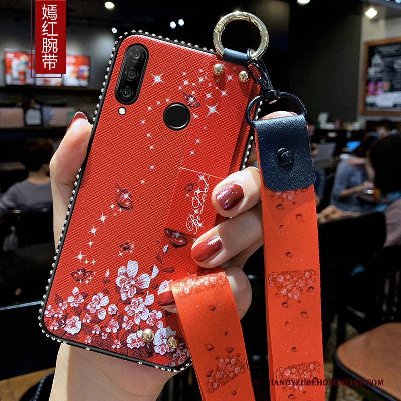 Hülle Huawei P30 Lite Weiche Lila Handyhüllen, Case Huawei P30 Lite Schutz Lang Anti-sturz