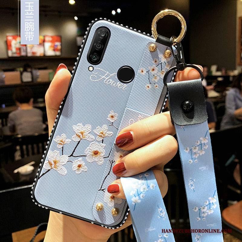 Hülle Huawei P30 Lite Weiche Lila Handyhüllen, Case Huawei P30 Lite Schutz Lang Anti-sturz