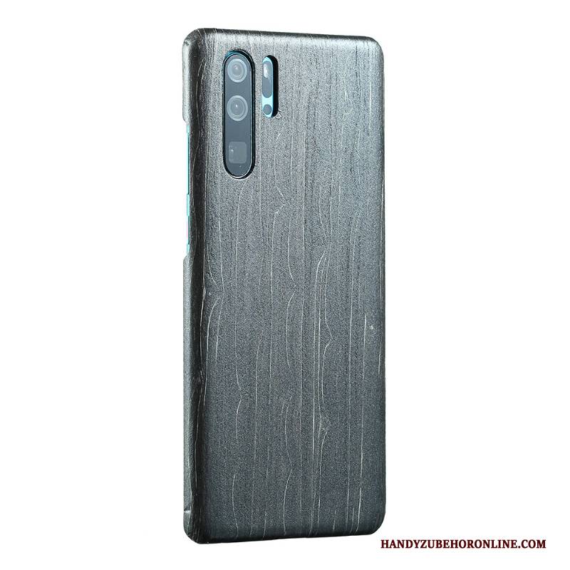 Hülle Huawei P30 Pro Aus Holz Handyhüllen Fühlen, Case Huawei P30 Pro Schutz Pfirsichholz Holz