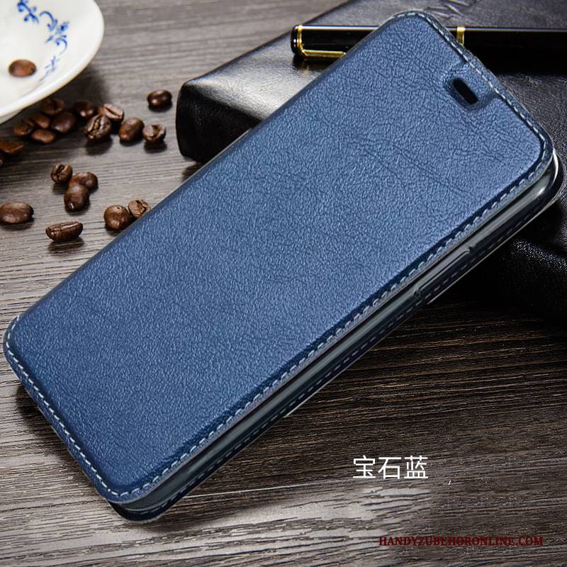 Hülle Huawei P30 Pro Folio Handyhüllen Blau, Case Huawei P30 Pro Schutz Business Anti-sturz