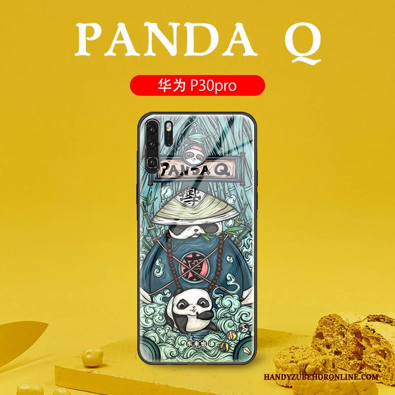 Hülle Huawei P30 Pro Kreativ Handyhüllen Trend, Case Huawei P30 Pro Schutz Persönlichkeit Chinesische Art