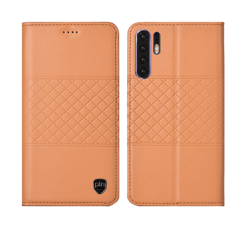 Hülle Huawei P30 Pro Schutz Handyhüllen Kariert, Case Huawei P30 Pro Lederhülle Anti-sturz Neu