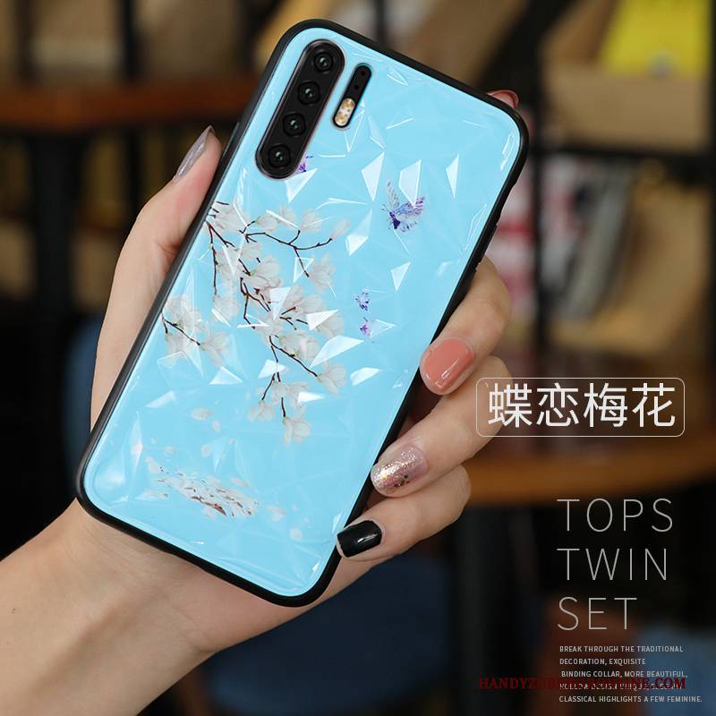 Hülle Huawei P30 Pro Schutz Persönlichkeit Hängende Verzierungen, Case Huawei P30 Pro Weiche Trend Nette