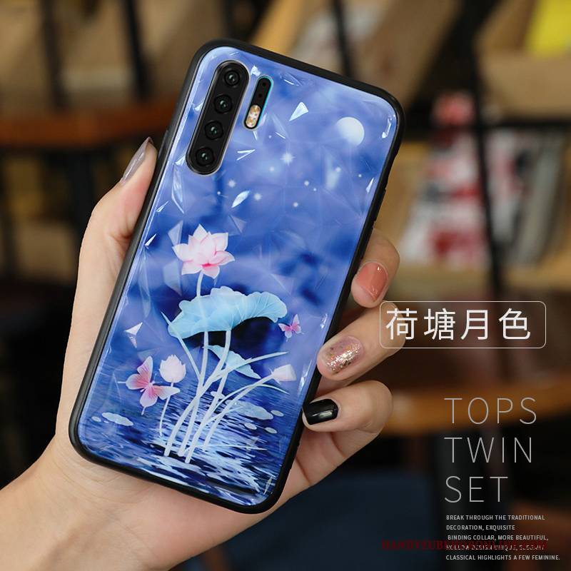 Hülle Huawei P30 Pro Schutz Persönlichkeit Hängende Verzierungen, Case Huawei P30 Pro Weiche Trend Nette