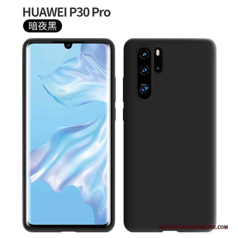 Hülle Huawei P30 Pro Silikon Einfarbig Handyhüllen, Case Huawei P30 Pro Weiche Neu Trendmarke