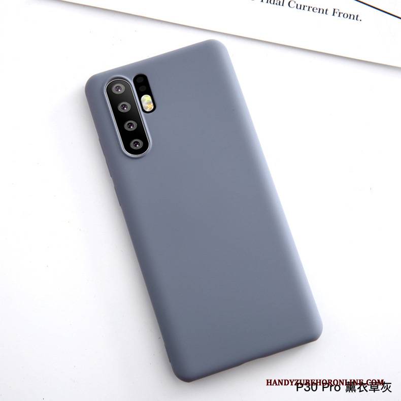 Hülle Huawei P30 Pro Taschen Handyhüllen Anti-sturz, Case Huawei P30 Pro Silikon Rot Schlank