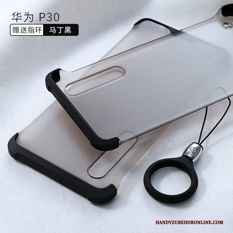 Hülle Huawei P30 Schutz Schwer Anti-sturz, Case Huawei P30 Silikon Nubuck Trendmarke