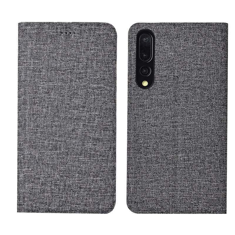 Hülle Huawei P30 Silikon Handyhüllen Neu, Case Huawei P30 Folio Anti-sturz Blau