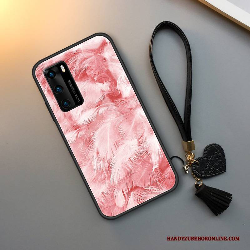 Hülle Huawei P40 Kreativ Mini Frisch, Case Huawei P40 Taschen Sternenhimmel Persönlichkeit