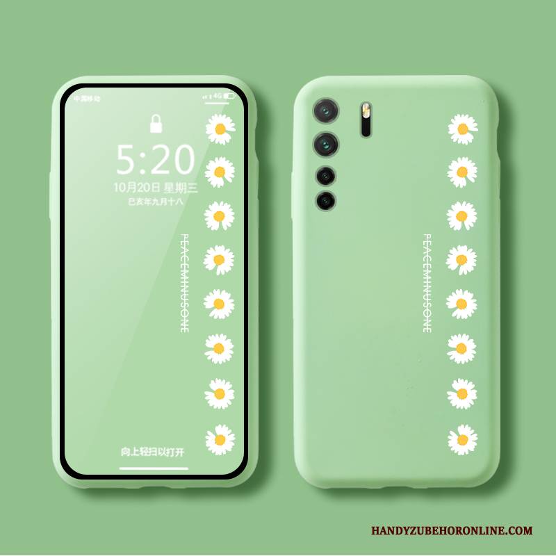 Hülle Huawei P40 Lite 5g Karikatur Anti-sturz Handyhüllen, Case Huawei P40 Lite 5g Silikon Schlank Grün