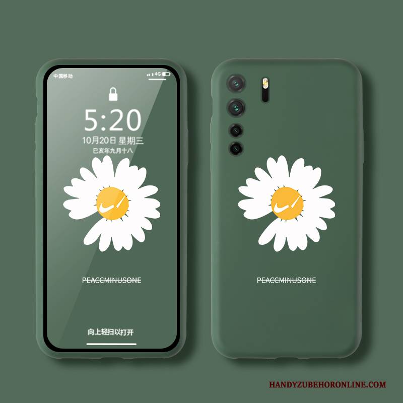 Hülle Huawei P40 Lite 5g Karikatur Anti-sturz Handyhüllen, Case Huawei P40 Lite 5g Silikon Schlank Grün