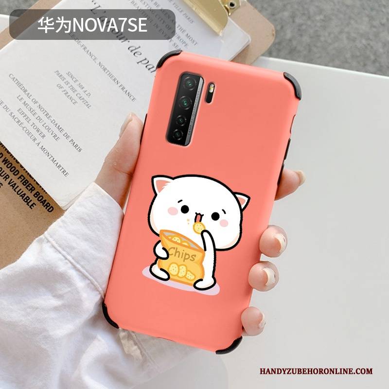 Hülle Huawei P40 Lite 5g Schutz Blau Liebhaber, Case Huawei P40 Lite 5g Weiche Nette Neu