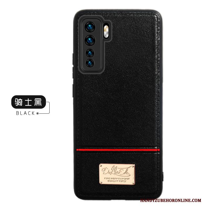 Hülle Huawei P40 Lite 5g Schutz Unsichtbar An Bord, Case Huawei P40 Lite 5g Taschen Rot Magnetismus