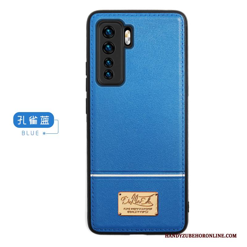 Hülle Huawei P40 Lite 5g Schutz Unsichtbar An Bord, Case Huawei P40 Lite 5g Taschen Rot Magnetismus