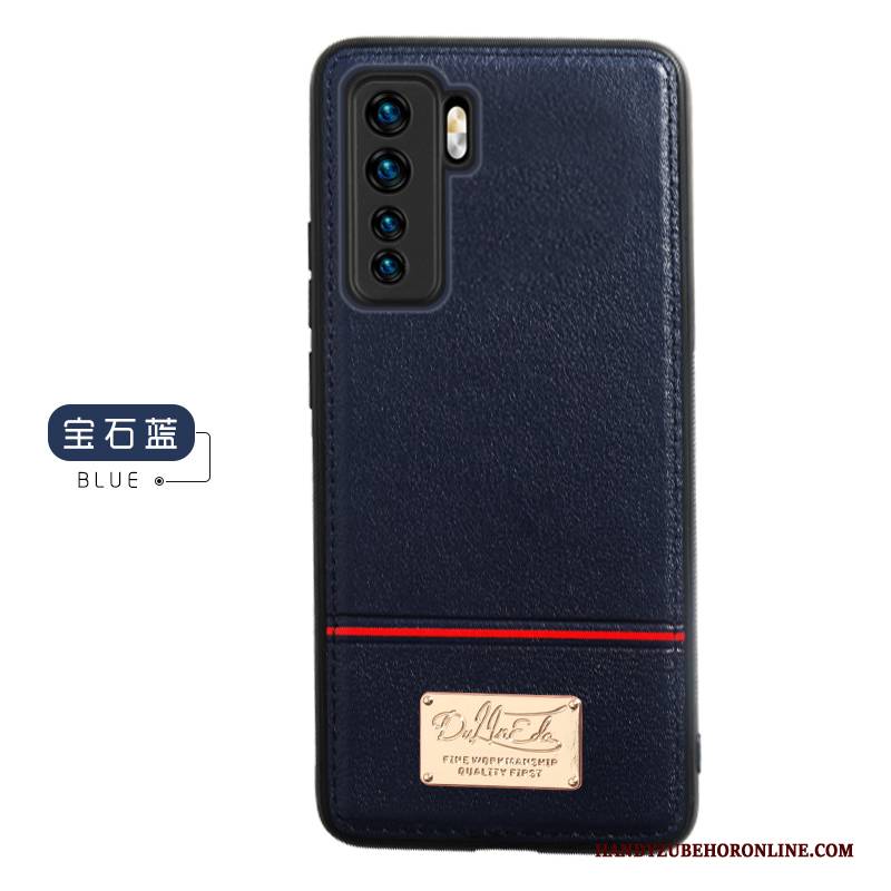 Hülle Huawei P40 Lite 5g Schutz Unsichtbar An Bord, Case Huawei P40 Lite 5g Taschen Rot Magnetismus