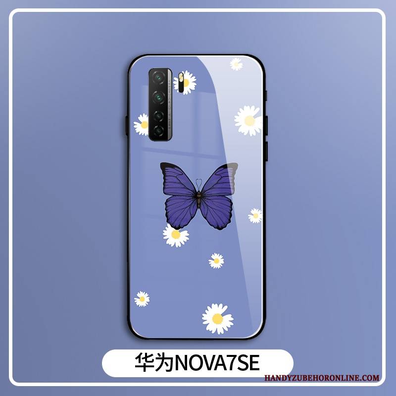 Hülle Huawei P40 Lite 5g Silikon Handyhüllen Schmetterling, Case Huawei P40 Lite 5g Schutz Einfach Frisch