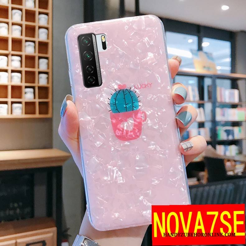 Hülle Huawei P40 Lite 5g Taschen Netto Rot Handyhüllen, Case Huawei P40 Lite 5g Schutz Rosa Nette