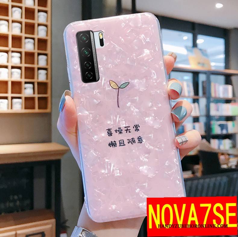 Hülle Huawei P40 Lite 5g Taschen Netto Rot Handyhüllen, Case Huawei P40 Lite 5g Schutz Rosa Nette