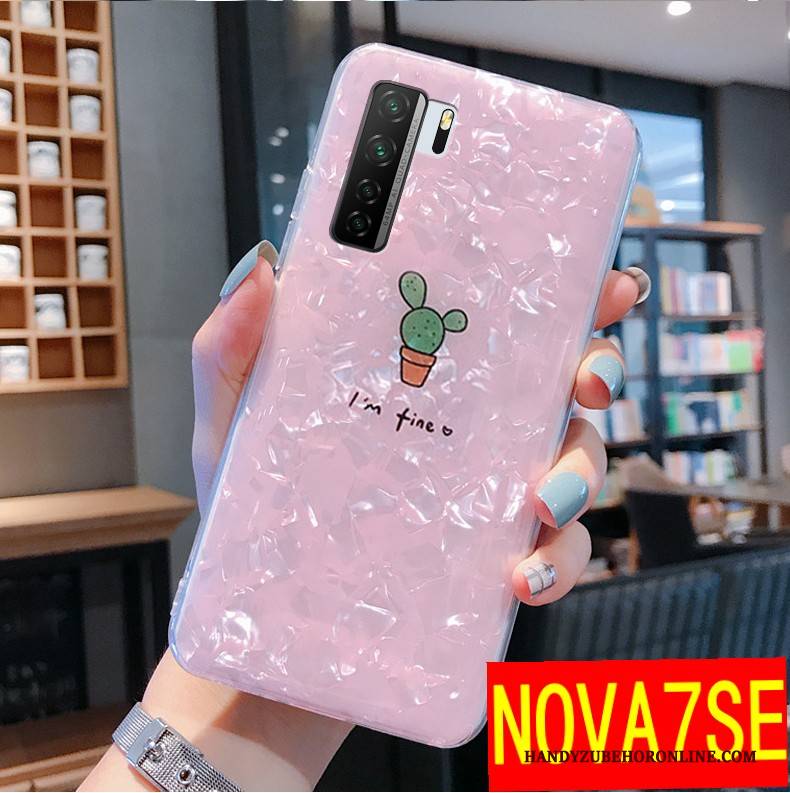 Hülle Huawei P40 Lite 5g Taschen Netto Rot Handyhüllen, Case Huawei P40 Lite 5g Schutz Rosa Nette