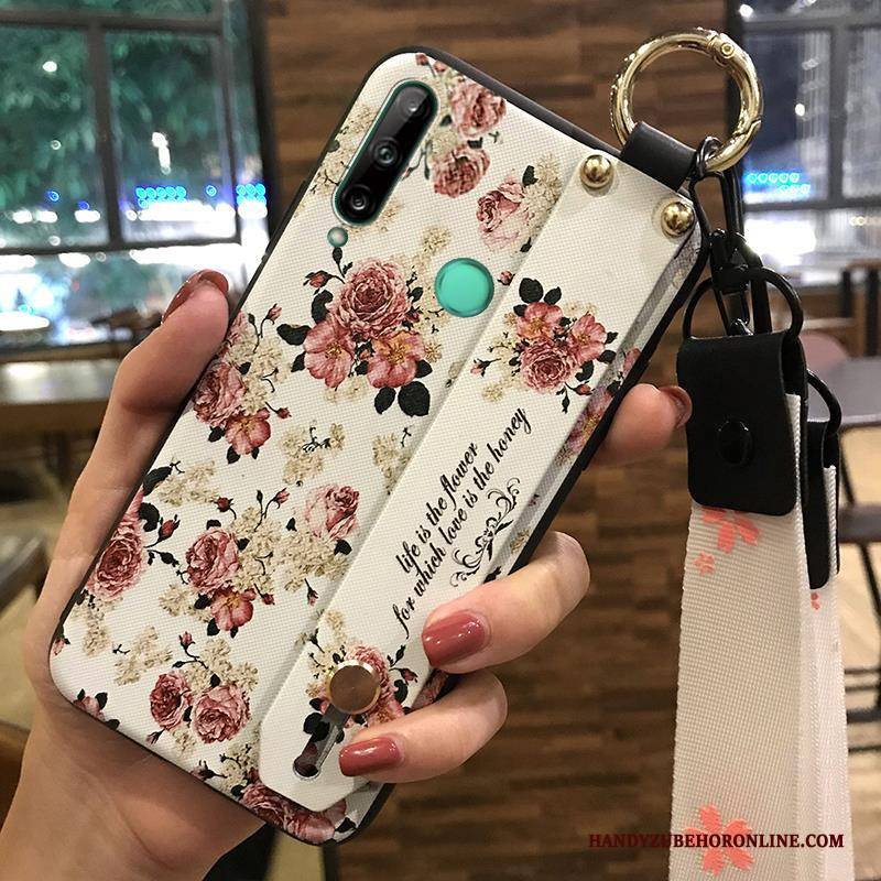 Hülle Huawei P40 Lite E Schutz Weiß Frisch, Case Huawei P40 Lite E Weiche Handyhüllen Blumen