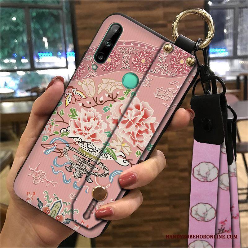 Hülle Huawei P40 Lite E Weiche Chinesische Art Gelb, Case Huawei P40 Lite E Halterung Wind Trend