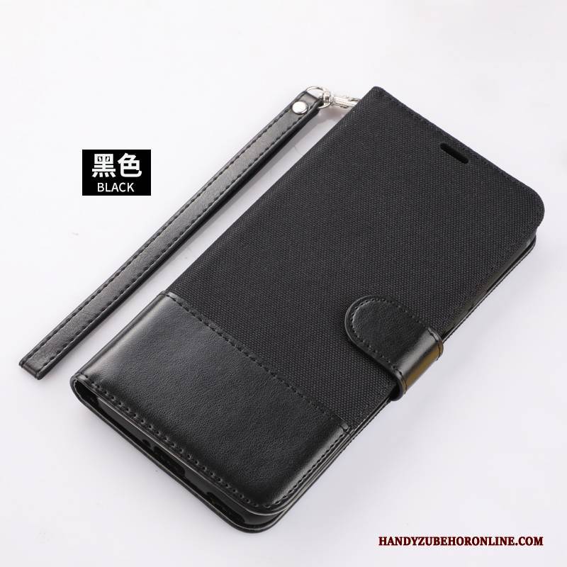 Hülle Huawei P40 Lite Folio Handyhüllen Schwarz, Case Huawei P40 Lite Taschen