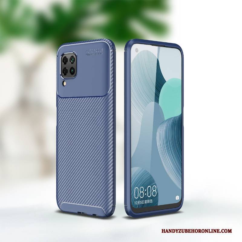 Hülle Huawei P40 Lite Weiche Zubehör Anti-sturz, Case Huawei P40 Lite Schutz Schwarz