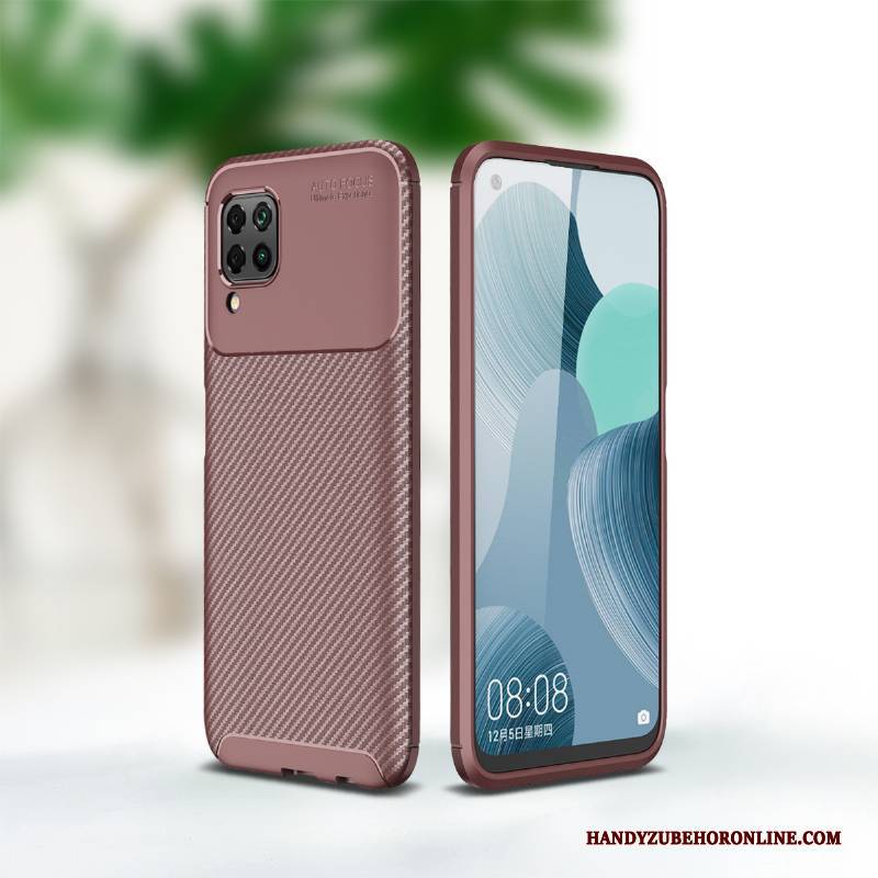 Hülle Huawei P40 Lite Weiche Zubehör Anti-sturz, Case Huawei P40 Lite Schutz Schwarz