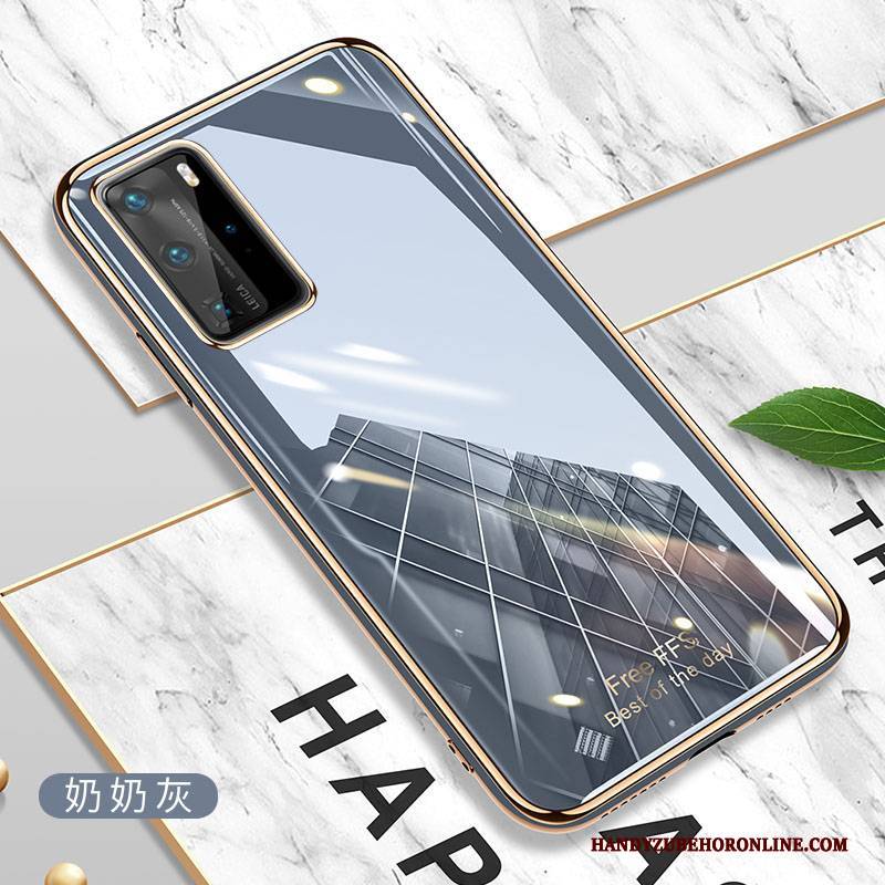 Hülle Huawei P40 Pro Schutz Anti-sturz Einfach, Case Huawei P40 Pro Weiche Neu Handyhüllen