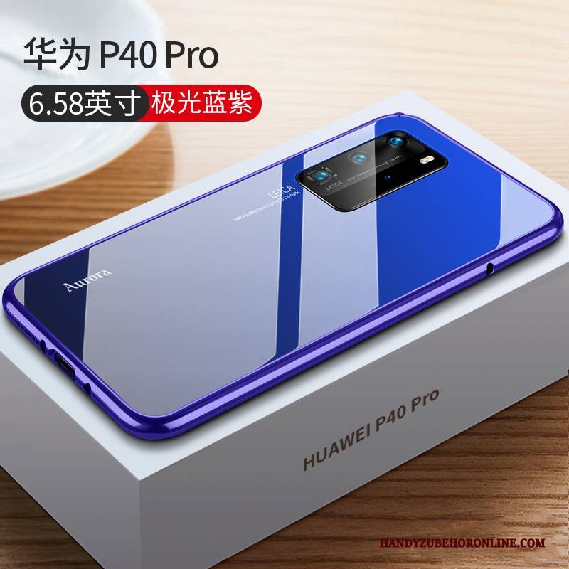 Hülle Huawei P40 Pro Schutz Persönlichkeit Schlank, Case Huawei P40 Pro Kreativ High-end Anti-sturz