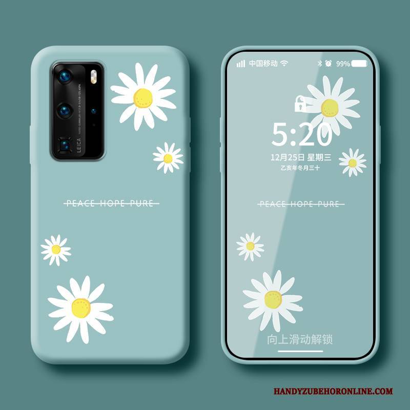 Hülle Huawei P40 Pro Taschen Persönlichkeit Anti-sturz, Case Huawei P40 Pro Schutz Netto Rot Wind