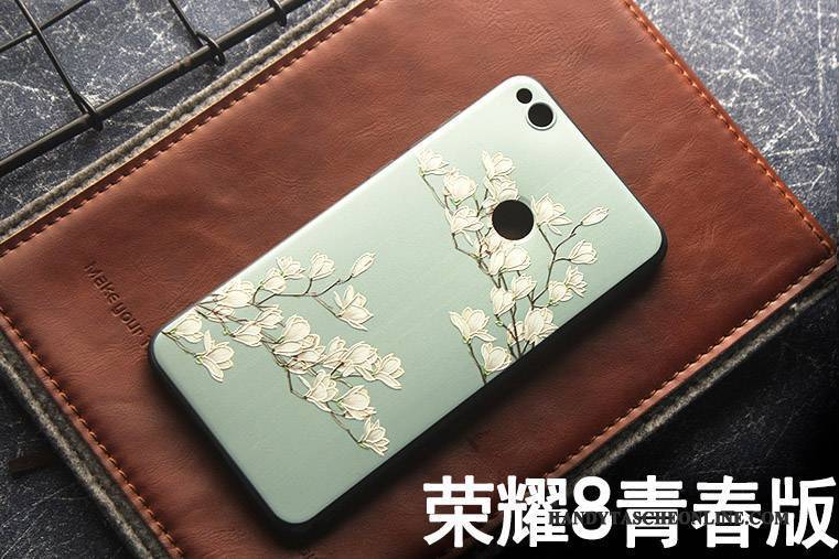 Hülle Huawei P8 Lite 2017 Blumen Persönlichkeit Anti-sturz, Case Huawei P8 Lite 2017 Taschen Hängende Verzierungen Jugend