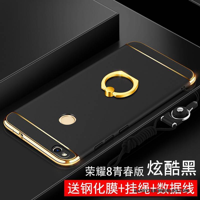 Hülle Huawei P8 Lite 2017 Taschen Anti-sturz Handyhüllen, Case Huawei P8 Lite 2017 Jugend Gold