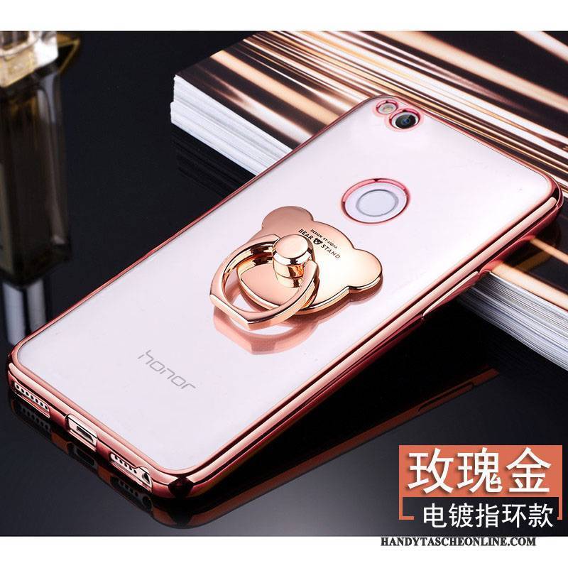 Hülle Huawei P8 Lite 2017 Weiche Transparent Jugend, Case Huawei P8 Lite 2017 Schutz Rosa Handyhüllen