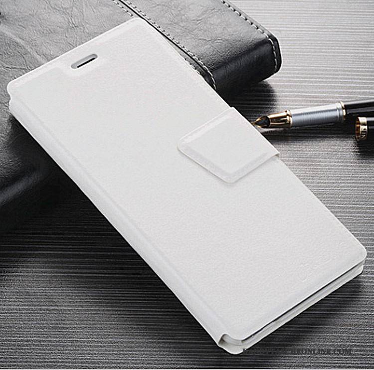 Hülle Huawei P8 Lite Lederhülle Handyhüllen Weiß, Case Huawei P8 Lite Folio Jugend