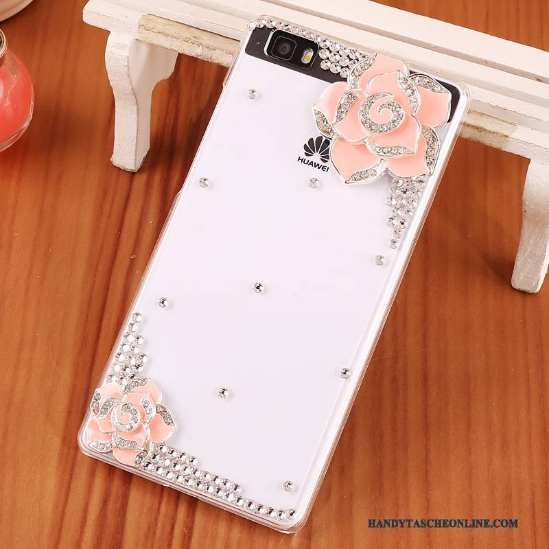 Hülle Huawei P8 Lite Schutz Handyhüllen Blau, Case Huawei P8 Lite Karikatur Jugend Transparent