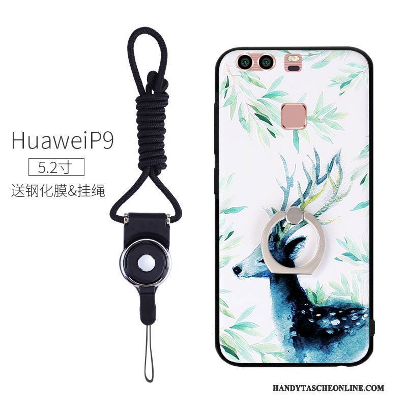 Hülle Huawei P9 Kreativ Schnalle Anti-sturz, Case Huawei P9 Schutz Handyhüllen Trend