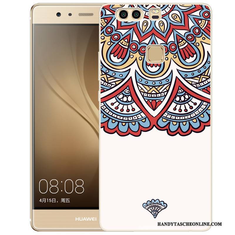 Hülle Huawei P9 Plus Gemalt Rosa Handyhüllen, Case Huawei P9 Plus Weiche