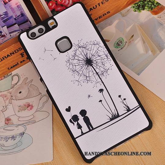 Hülle Huawei P9 Plus Karikatur Dünne Rosa, Case Huawei P9 Plus Kreativ Hintere Abdeckung Grenze