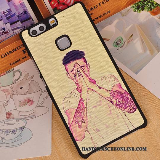 Hülle Huawei P9 Plus Karikatur Dünne Rosa, Case Huawei P9 Plus Kreativ Hintere Abdeckung Grenze