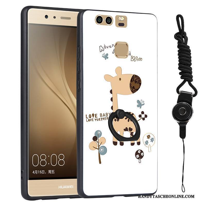 Hülle Huawei P9 Prägung Handyhüllen Trend, Case Huawei P9 Farbe Hängende Verzierungen Schwer