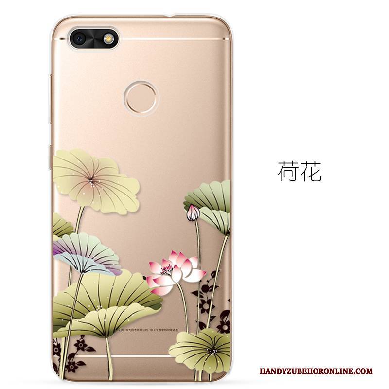 Hülle Huawei Y5 2018 Weiche Anti-sturz Transparent, Case Huawei Y5 2018 Silikon Handyhüllen