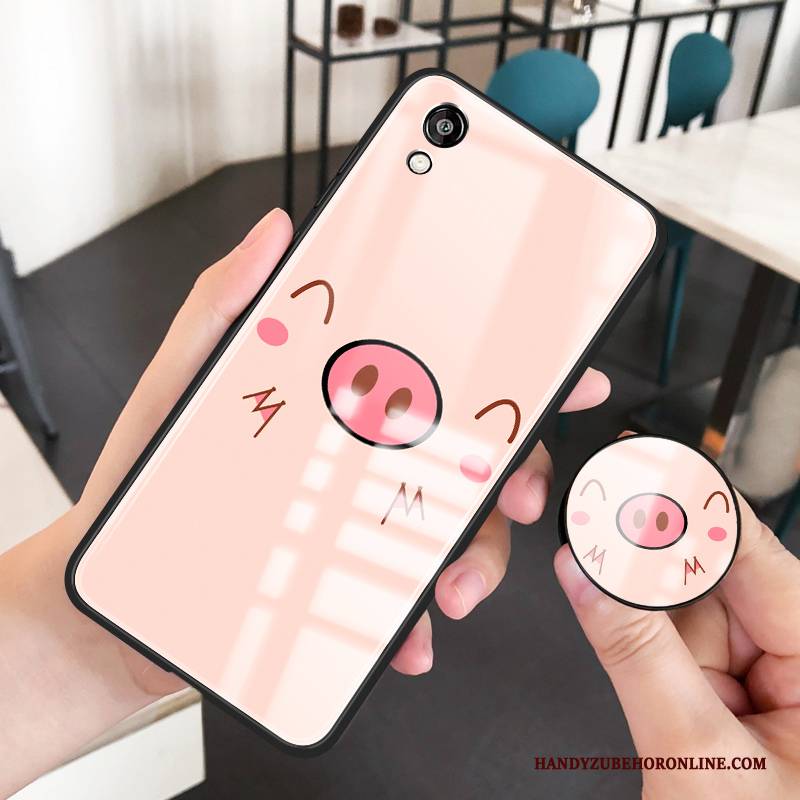 Hülle Huawei Y5 2019 Karikatur Nette Handyhüllen, Case Huawei Y5 2019 Schutz Glas Frisch