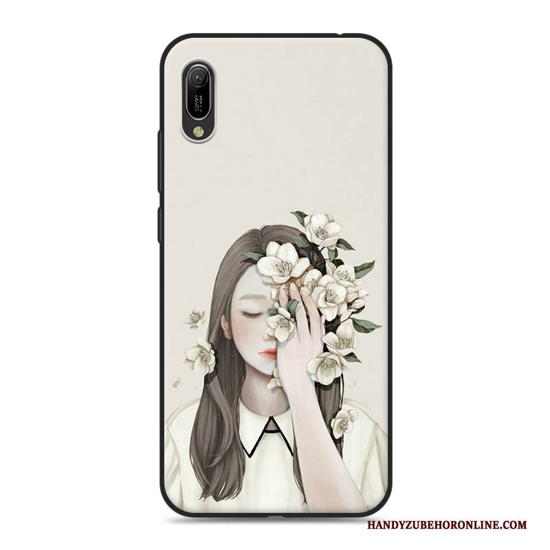 Hülle Huawei Y6 2019 Handyhüllen Kunst, Case Huawei Y6 2019 Mini Frisch