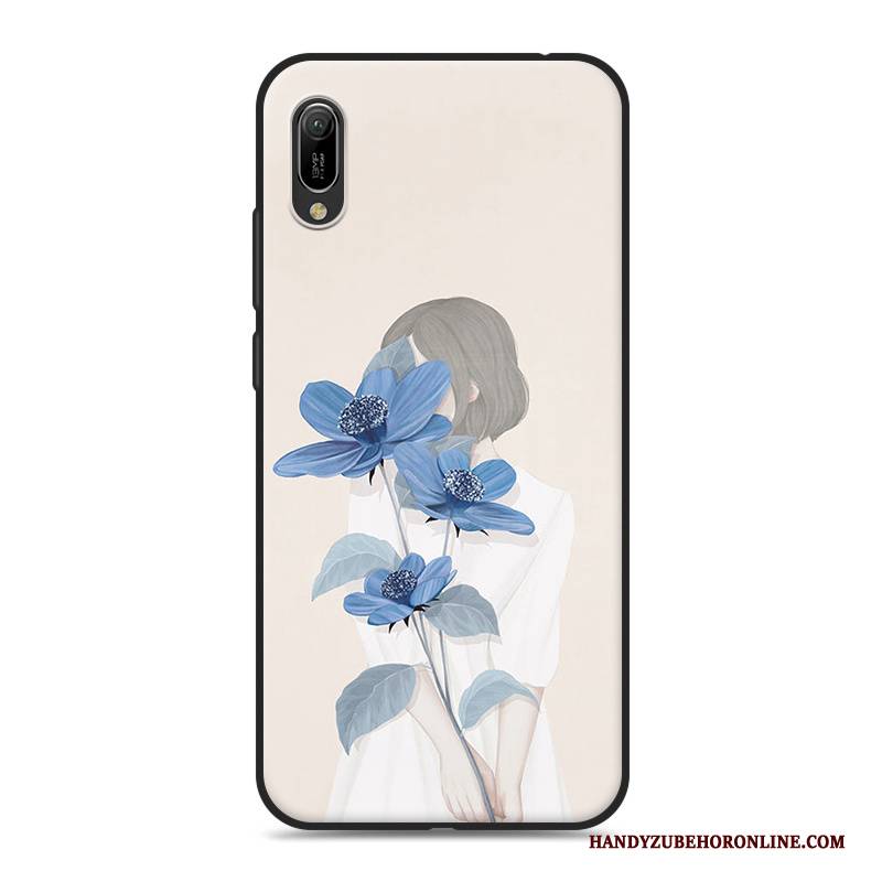 Hülle Huawei Y6 2019 Handyhüllen Kunst, Case Huawei Y6 2019 Mini Frisch