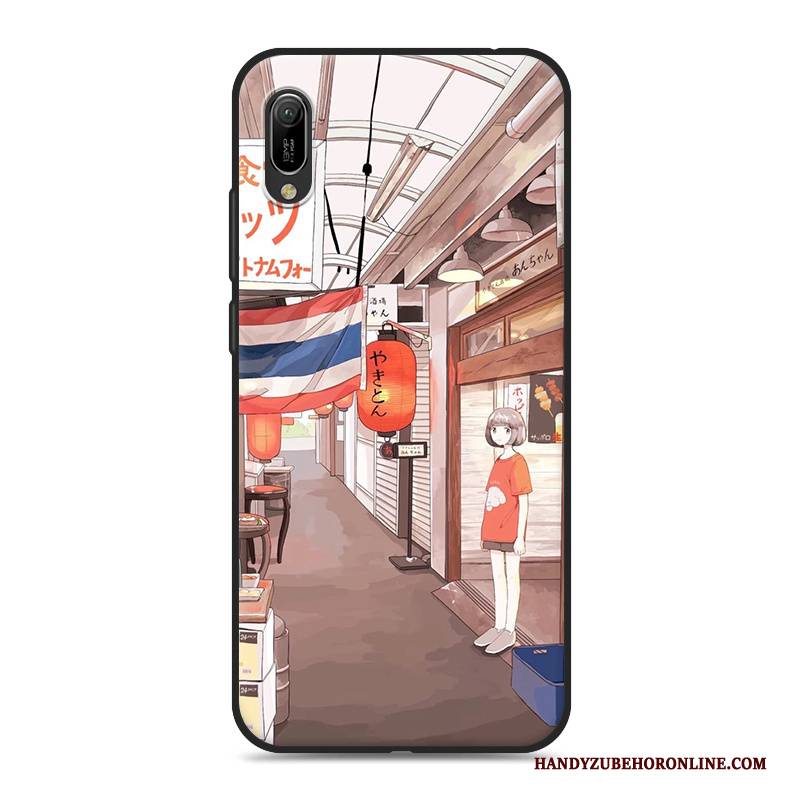 Hülle Huawei Y6 2019 Handyhüllen Kunst, Case Huawei Y6 2019 Mini Frisch