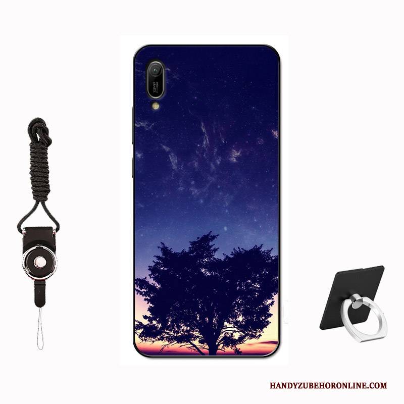 Hülle Huawei Y6 2019 Schutz Einfach Membran, Case Huawei Y6 2019 Silikon Angepasst Handyhüllen